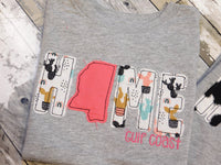 Gulf Coast 'HOME' Edition Tee